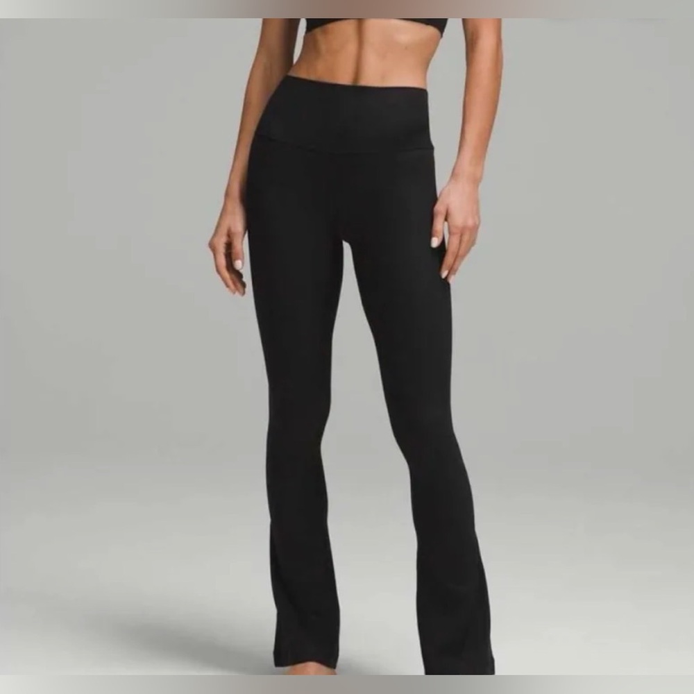 Lululemon Align Mini Flare Ribbed Leggings 6